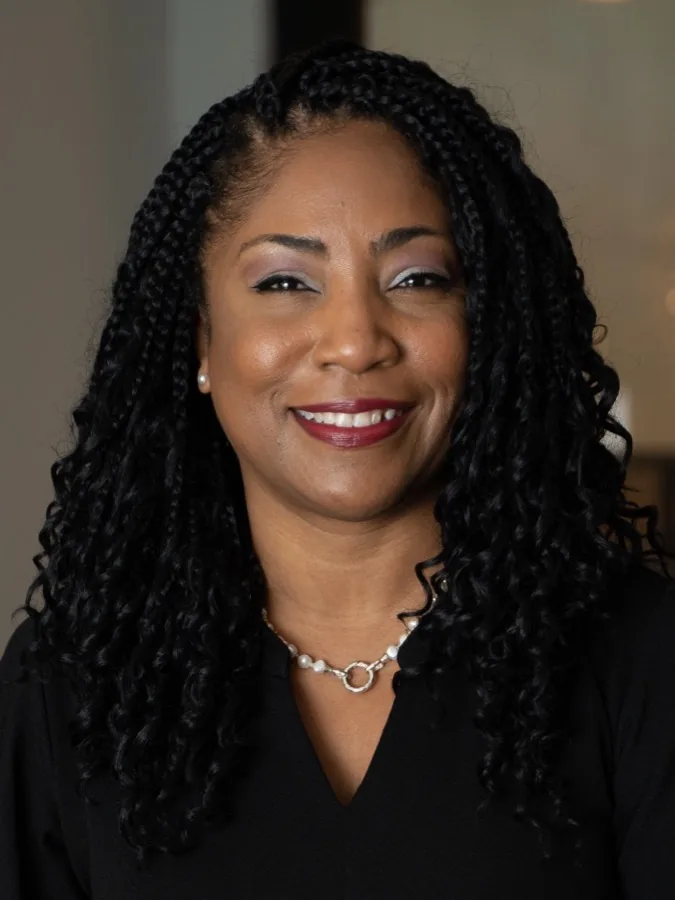 Corporate headshot after professional retouching — hand-retouched executive portrait Phoenix
